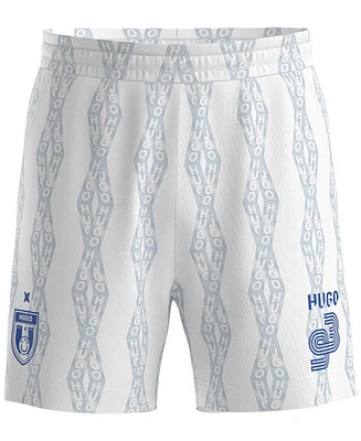 Hugo by Boss Men's Chain Logo Team Shorts