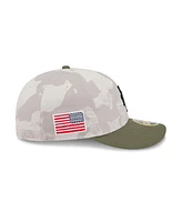New Era Men's Light Beige/Olive York Mets 2025 Armed Forces Day Low Profile 59FIFTY Fitted Hat