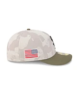 New Era Men's Light Beige/Olive Chicago White Sox 2025 Armed Forces Day 59FIFTY Fitted Hat