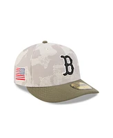New Era Men's Light Beige/Olive Boston Red Sox 2025 Armed Forces Day 59FIFTY Fitted Hat