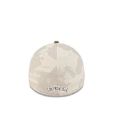 New Era Men's Light Beige/Olive San Francisco Giants 2025 Armed Forces Day 39THIRTY Flex Hat