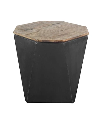 Durable Solid Wood Side Table – Classic Design for Living Rooms