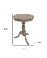 Manufactured Wood Round End Table – Functional and Stylish Accent Table for Living Room