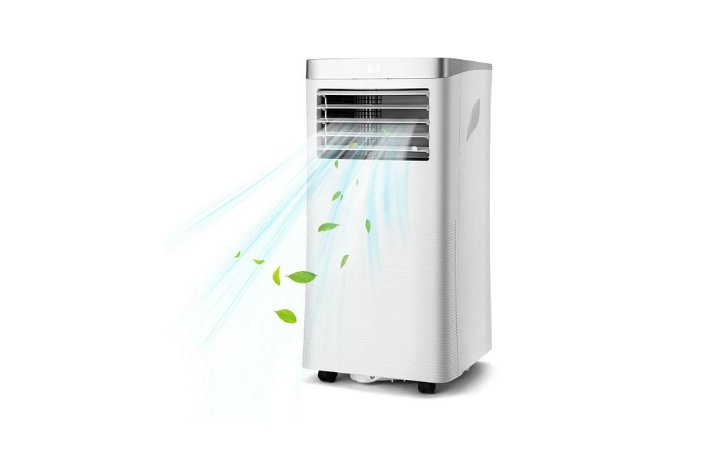 8000 Btu 3-in-1 Portable Air Conditioner with Remote Control