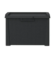 Patio Storage Box Anthracite 33 gal Pp