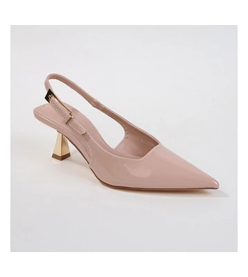 Cassandra Slingback Kitten Heels