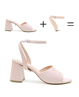 Alterre Women's Rose Pink Marilyn Customizable Point Sandal