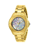 Invicta Women's Angel Quartz 3 Hand Gunmetal Dial Watch