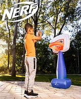 Franklin Sports Nerf AirHoop Kids Inflatable Basketball Hoop Set