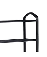 5-Tier Stackable Shoe Rack, 15-Pairs Sturdy Shoe Shelf Storage