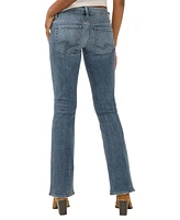 Silver Jeans Co. Women's Britt Low Rise Curvy Fit Bootcut