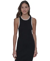 Dkny Jeans Women's Colorblocked Racerback Midi Dress - BOO