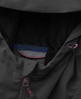 Hawke & Co. Men's All-Season Lightweight Stretch Hooded Rain Jacket
