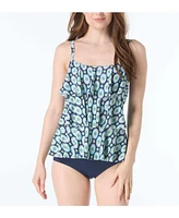 Beach House Women's Jane Ruffle Tiered Tankini Top