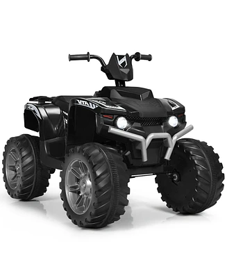 12V Kids Ride on Atv with Led lights and Treaded Tires