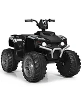 12V Kids Ride on Atv with Led lights and Treaded Tires