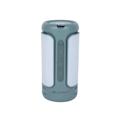 10,000mAh Rechargeable Led Lantern with Power Bank – Compact Folding Tent Light with Red Mode, Usb Charging, Adjustable Brightness & Tripod Mou