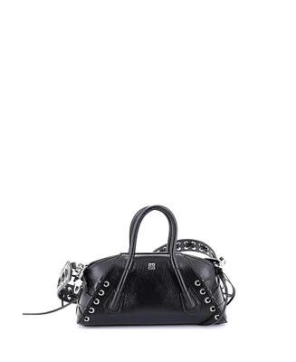Pre-Owned Givenchy Mini Antigona Stretch Bag Leather