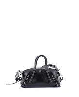 Pre-Owned Givenchy Mini Antigona Stretch Bag Leather