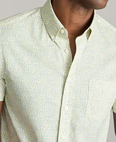 UNTUCKit Men's Regular Fit Wrinkle-Free Performance Ivers Short Sleeve Button Up Shirt