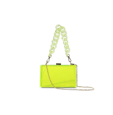 Women's Illumine Transparent Green Mini Bag