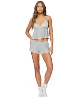 Edikted Women's Diara Lacey Shorts