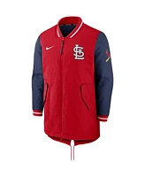 Men's Nike Red St. Louis Cardinals Dugout Performance Full-Zip Jacket