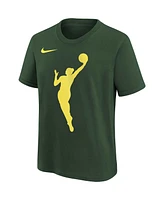 Nike Men's and Women's Hunter Green Wnba Logo Woman T-Shirt