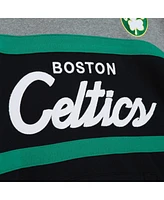 Mitchell & Ness Men's Black Boston Celtics Head Coach Pullover Hoodie