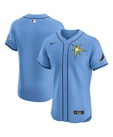Nike Men's Light Blue Tampa Bay Rays Alternate Vapor Premier Elite Patch Jersey