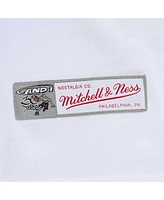 Mitchell Ness Men's White AND1 Slam Dunk Long Sleeve T-Shirt