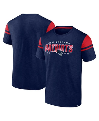 Fanatics Men's Navy New England Patriots Old School Play Slub T-Shirt