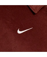 Nike Men's Brown Club America Ca x Harrington Fleece Full-Zip Corduroy Jacket