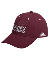 Adidas Men's Maroon Texas A&M Aggies Seasonal Half Font Adjustable Hat