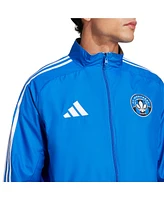 Adidas Men's Blue/Light Blue Cf Montreal 2025 Anthem Reversible Full-Zip Jacket