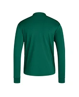Adidas Men's Green Miami Hurricanes Dugout Pullover Sweatshirt