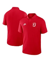 Nike Men's Scarlet Ohio State Buckeyes Primetime Victory Legacy Vault Logo Performance Polo Shirt