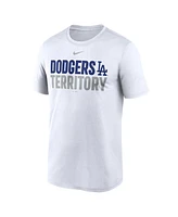 Nike Men's White Los Angeles Dodgers Local Legend Performance T-Shirt