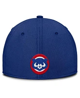 Nike Men's Gray/Royal Chicago Cubs Rise Swoosh Performance Flex Hat