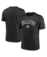 Nike Men's Black New Orleans Saints Velocity Performance T-Shirt