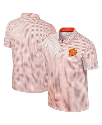 Colosseum Men's Orange Clemson Tigers Big Tall Marty Rival Polo Shirt