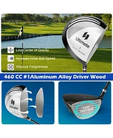 Men's 9 Pieces Complete Golf Club Set