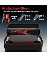 One Jump Starter 2000A Peak Battery Pack, 12V Jump Box for Battery up to 8.5L Gas or 6L Diesel Engine