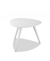 Lightweight Aluminum Accent Table for Indoor/Outdoor Use