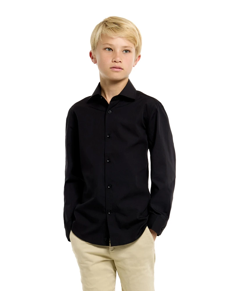 OppoSuits Big Boys Knight Solid Color Shirt