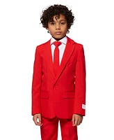 OppoSuits Toddler and Little Boys 3-Piece Devil Solid Suit Set