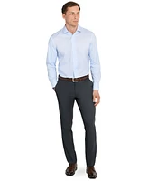 Michelsons Of London Men's Geometric Hybrid Slim Fit Easy Care Long Sleeve Shirt