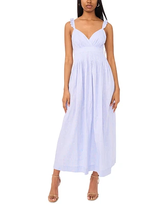 Parker Women's The Olive Ruffled-Strap Pleated-Waist Dress