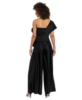 Muse Women's One-Shoulder Asymmetric-Bow Top