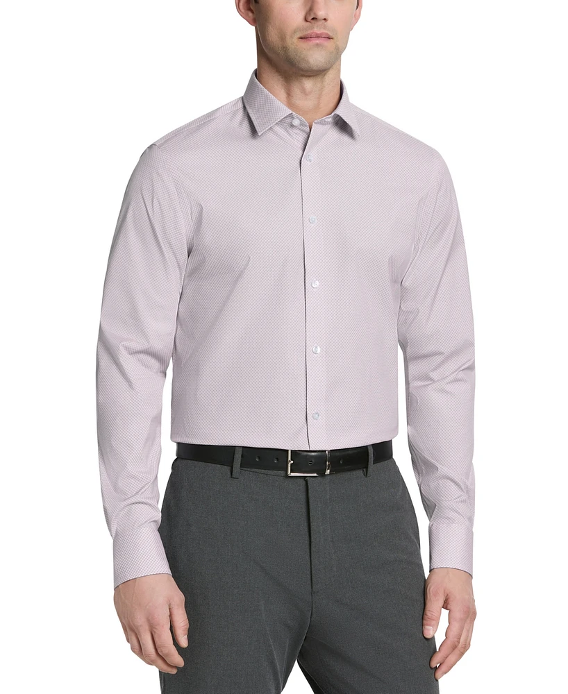 Calvin Klein Refined Cotton Stretch Men's Slim Fit Dress Shirt